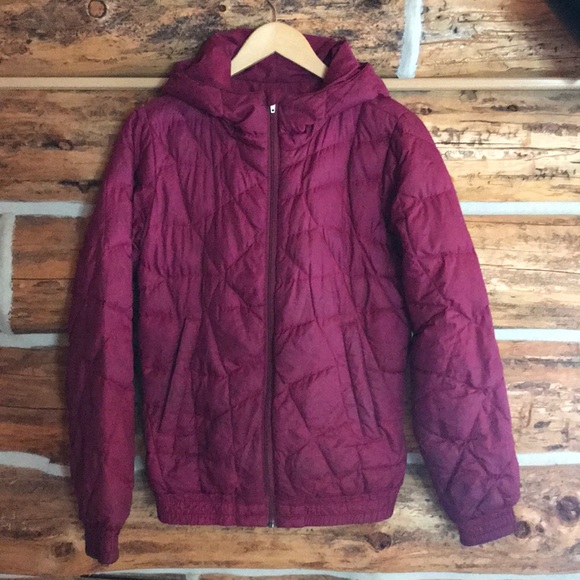 Patagonia Maroon down bomber jacket - Picture 1 of 4